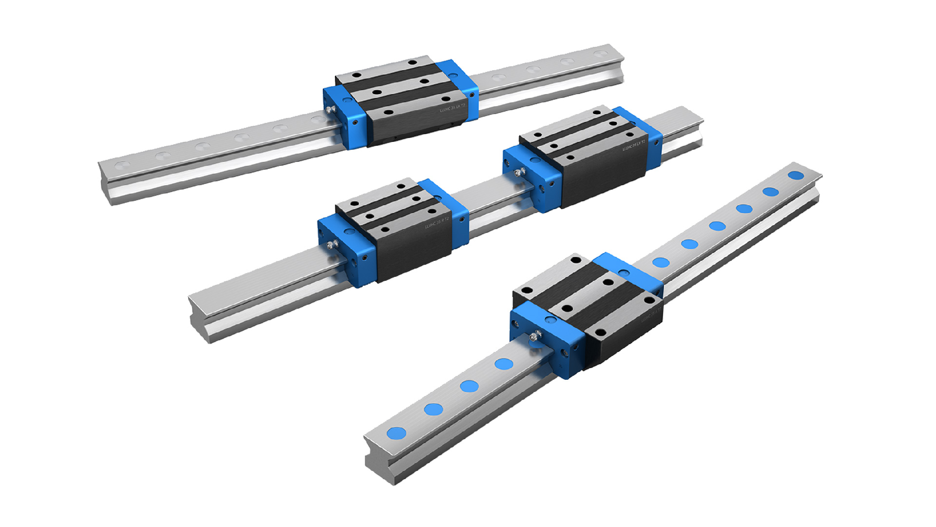 Roller profile rail guides LLU