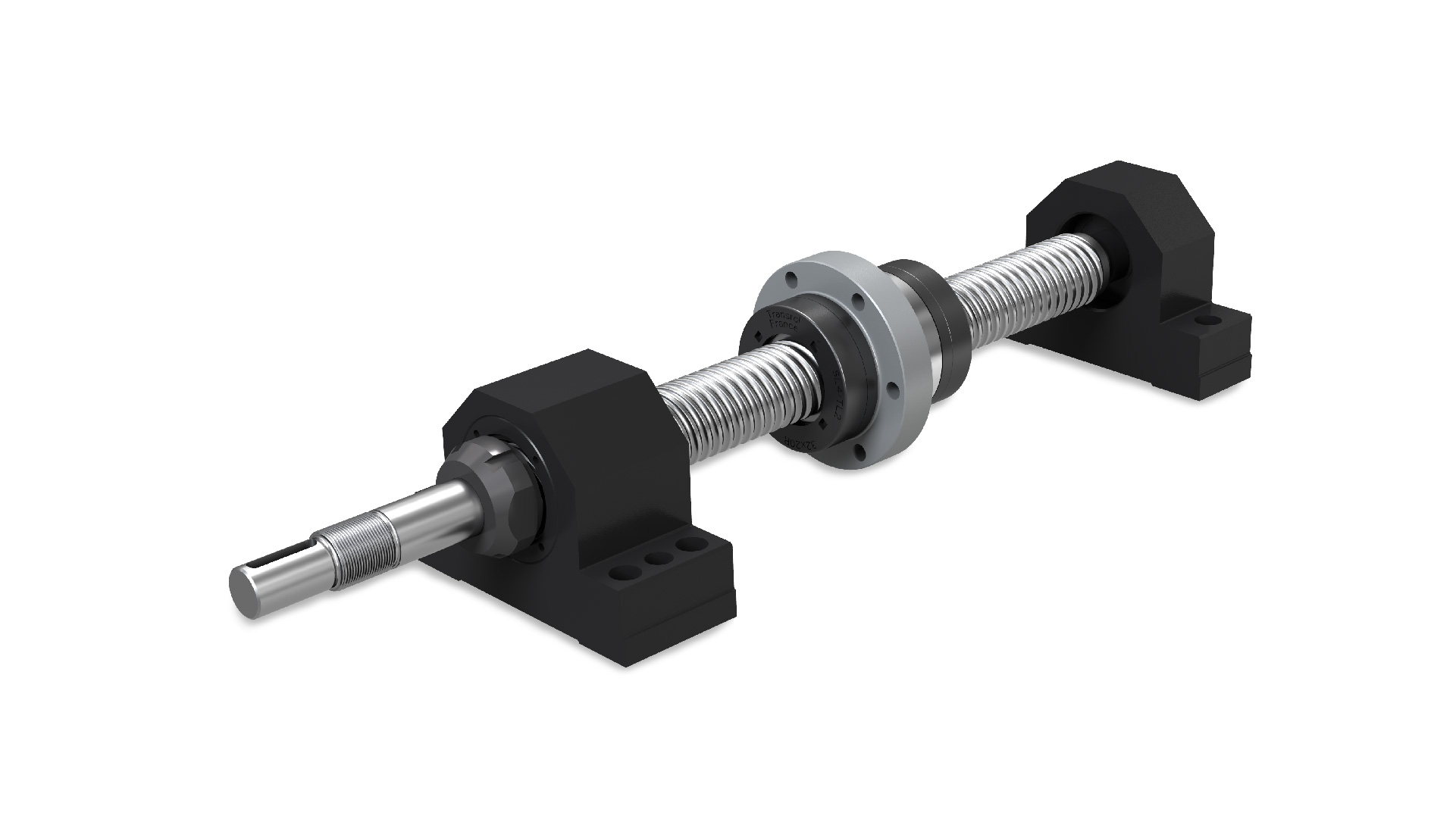 Support bearings for ball screws